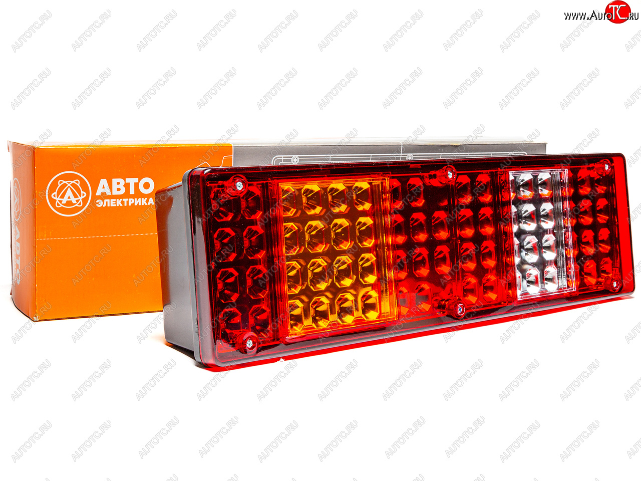 2 099 р. Фонарь задний КАМАЗ левый (разъем Tyco Electronics) AVTOELECTRICA AVTOELECTRICA 7452.3716-09 ае  с доставкой в г. Керчь