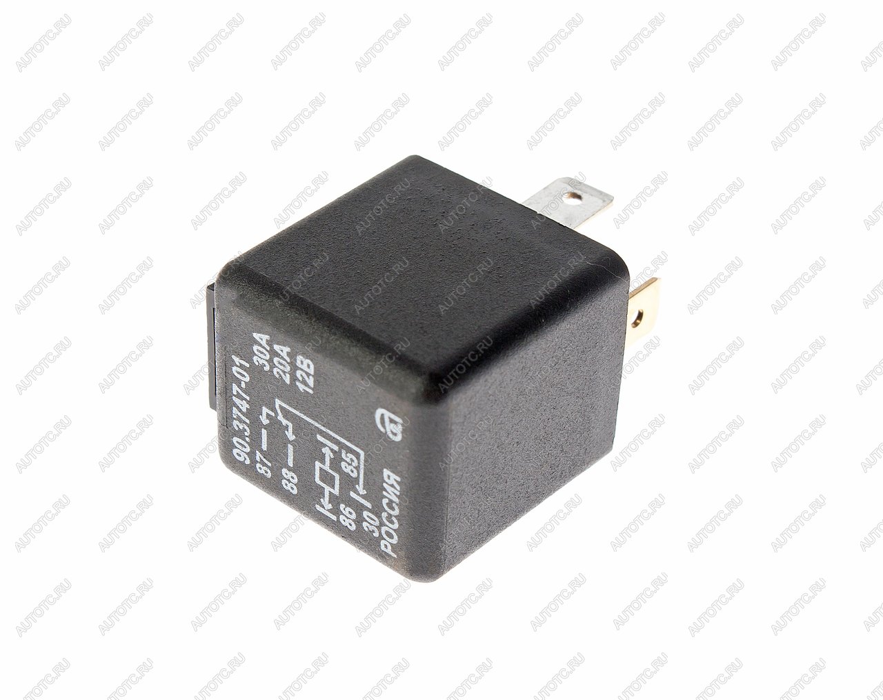 176 р. Реле электромагнитное 12V 5-ти контактное 3020А переключ. карман под кронштейн АВАР АВАР 75.3777-01  с доставкой в г. Керчь