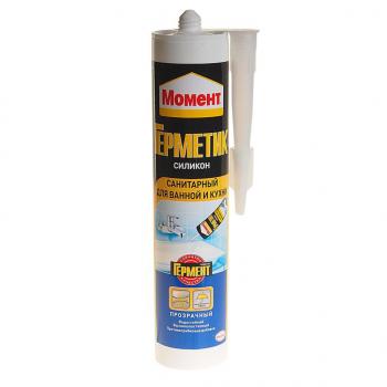 559 р. Герметик санитарный прозрачный 280мл МОМЕНТ HENKEL 756786  с доставкой в г. Керчь. Увеличить фотографию 1