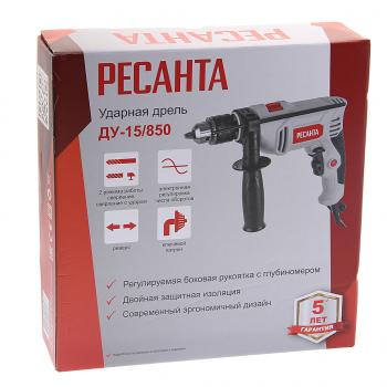 3 799 р. Дрель ударная 850Вт РЕСАНТА РЕСАНТА 7583  с доставкой в г. Керчь. Увеличить фотографию 4