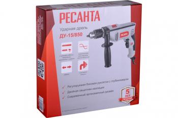 3 799 р. Дрель ударная 850Вт РЕСАНТА РЕСАНТА 7583  с доставкой в г. Керчь. Увеличить фотографию 15