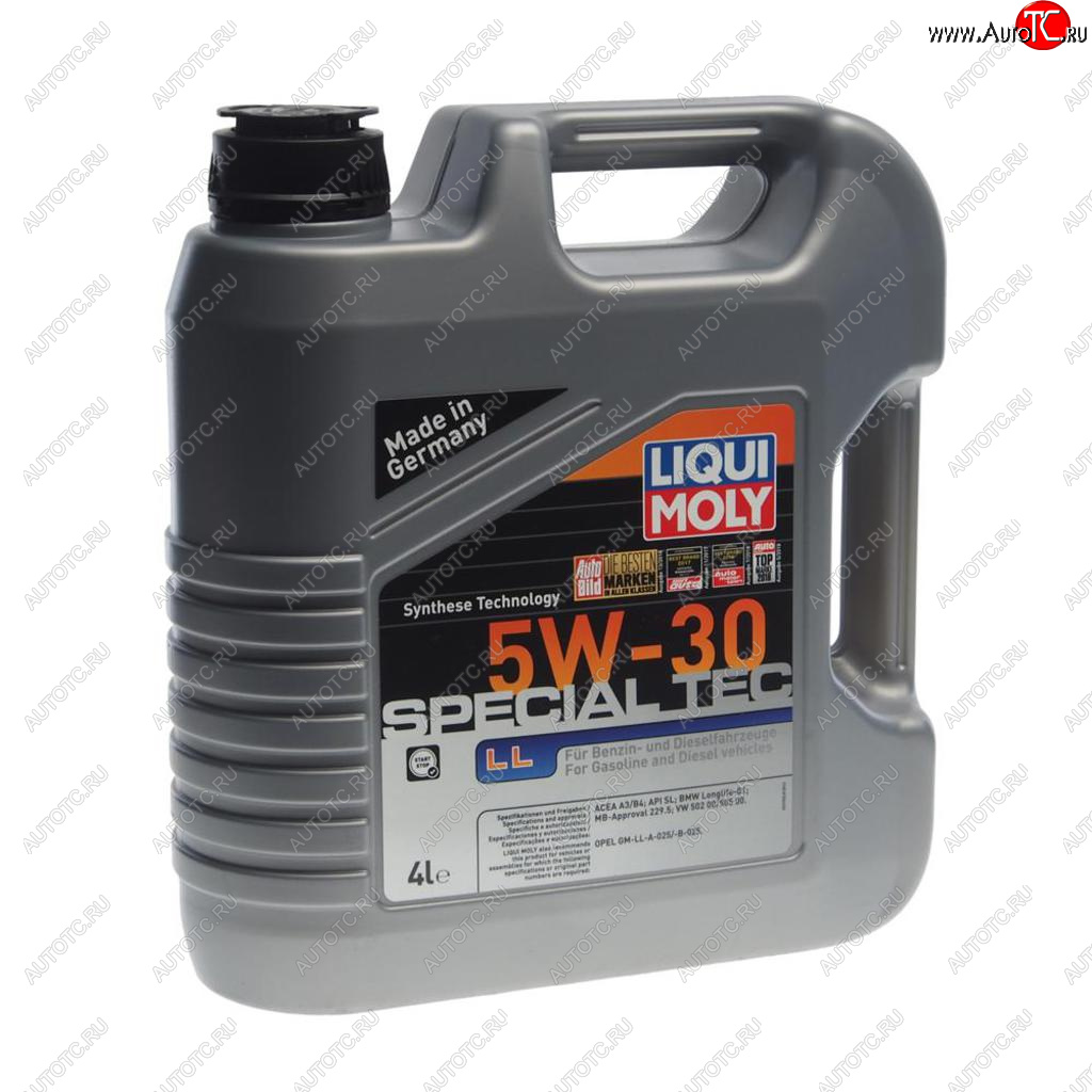 6 999 р. Масло моторное SPECIAL TEC LL 5W30 синт.4л LIQUI MOLY LIQUI MOLY 7654  с доставкой в г. Керчь