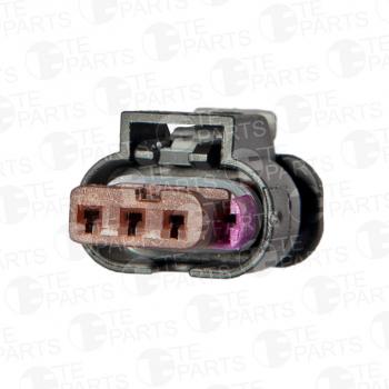 619 р. Разъем VW AUDI SEAT SKODA электрический (3-х контактный) TE PARTS TE PARTS 7747066  с доставкой в г. Керчь. Увеличить фотографию 3