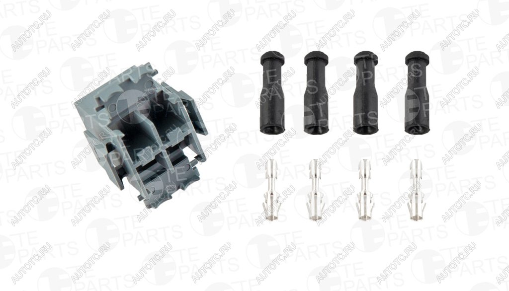519 р. Разъем VOLVO электрический (4-х контактный) TE PARTS TE PARTS 7760035  с доставкой в г. Керчь