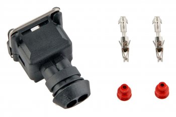 249 р. Разъем RENAULT VOLVO электрический (2-х контактный, 2 уплотнения) TE PARTS TE PARTS 7810006  с доставкой в г. Керчь. Увеличить фотографию 3