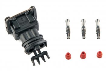 389 р. Разъем MAN DAF электрический (3х контактный, 3 уплотнения) TE PARTS TE PARTS 7810051  с доставкой в г. Керчь. Увеличить фотографию 3