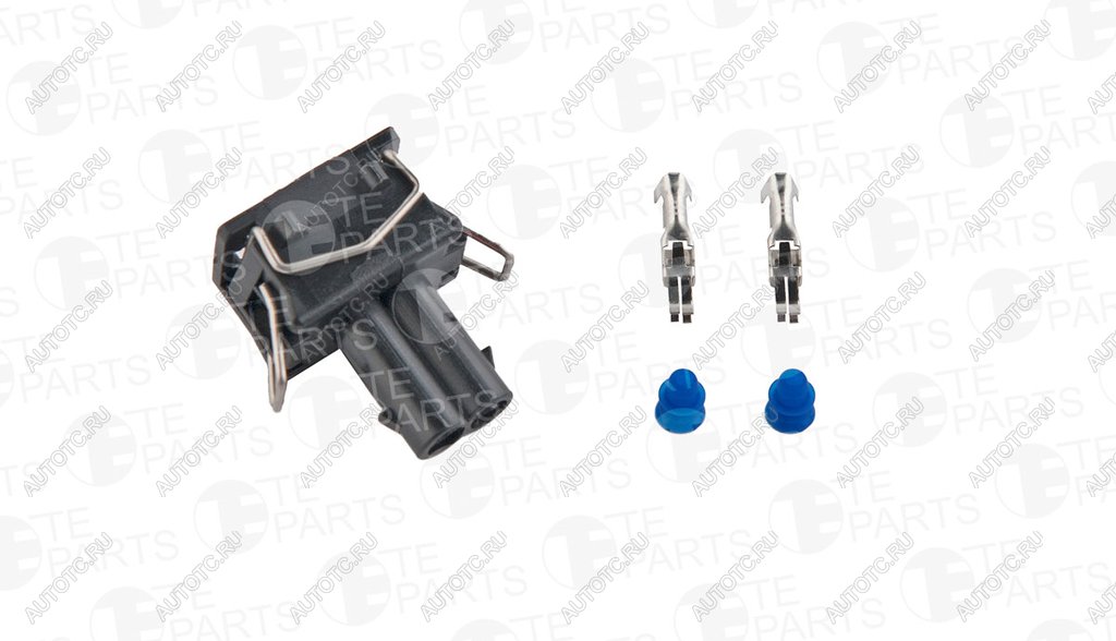 479 р. Разъем VW AUDI SEAT SKODA электрический (2-х контактный) TE PARTS TE PARTS 7810102  с доставкой в г. Керчь