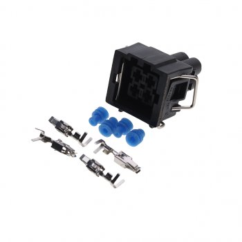 589 р. Разъем VW AUDI SEAT SKODA электрический (4-х контактный) TE PARTS TE PARTS 7810140  с доставкой в г. Керчь. Увеличить фотографию 1