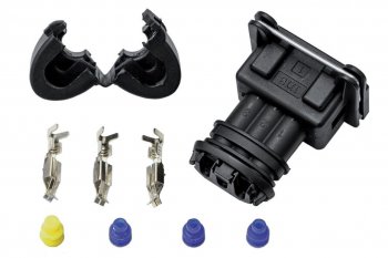 819 р. Разъем RENAULT VOLVO электрический (3-х контактный) TE PARTS TE PARTS 7810378  с доставкой в г. Керчь. Увеличить фотографию 3