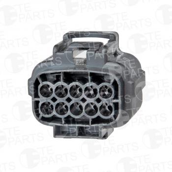 1 049 р. Разъем SCANIA электрический (10-ти контактный) TE PARTS TE PARTS 7810746  с доставкой в г. Керчь. Увеличить фотографию 2