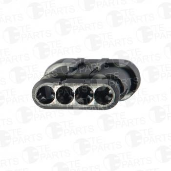 256 р. Разъем IVECO электрический (4-х контактный) (ответная часть 7811032) TE PARTS TE PARTS 7811046  с доставкой в г. Керчь. Увеличить фотографию 2