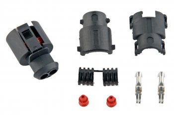 529 р. Разъем MAN MERCEDES VW AUDI SEAT SKODA электрический (2-х контактный) TE PARTS TE PARTS 7811410  с доставкой в г. Керчь. Увеличить фотографию 3