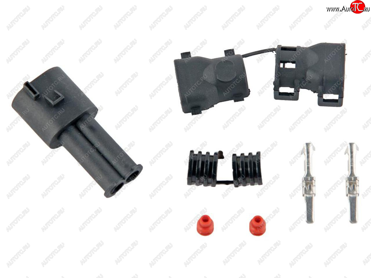399 р. Разъем MAN VW DAF электрический (2х контактный) TE PARTS TE PARTS 7811439  с доставкой в г. Керчь