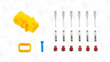 799 р. Разъем MAN электрический (6-ти контактный) TE PARTS TE PARTS 7811641  с доставкой в г. Керчь. Увеличить фотографию 1