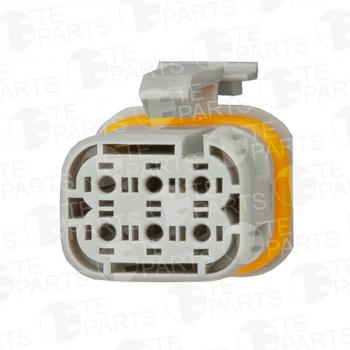 1 199 р. Разъем MAN электрический (6-ти контактный) TE PARTS TE PARTS 7811642  с доставкой в г. Керчь. Увеличить фотографию 2