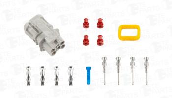559 р. Разъем MAN электрический (4-х контактный) серый TE PARTS TE PARTS 7811644  с доставкой в г. Керчь. Увеличить фотографию 1