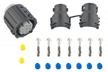 969 р. Разъем DAF фонаря заднего байонет (вилка,7 контактов) прямой TE PARTS TE PARTS 7811648  с доставкой в г. Керчь. Увеличить фотографию 3