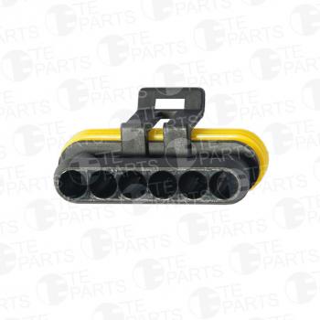 299 р. Разъем IVECO электрический (6-ти контактный) (ответная часть 7813062) TE PARTS TE PARTS 7813067  с доставкой в г. Керчь. Увеличить фотографию 2