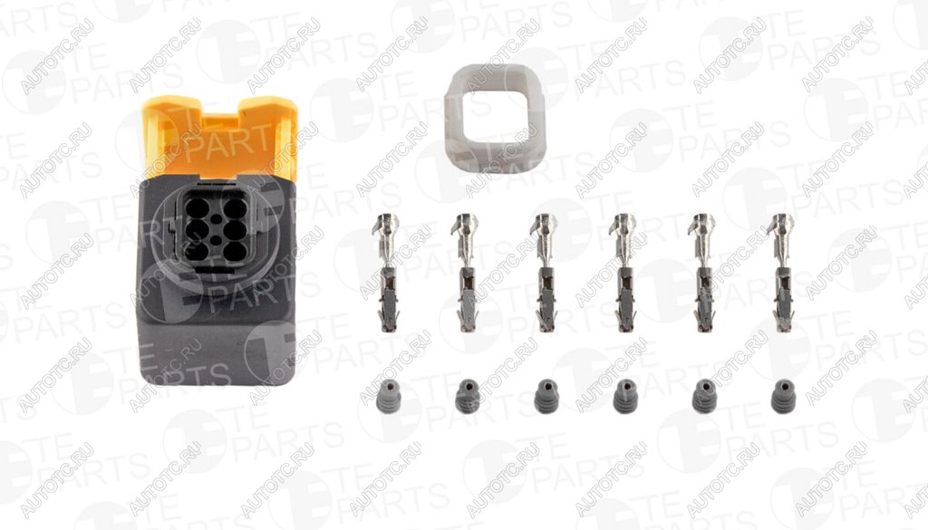 1 179 р. Разъем SCANIA электрический (6-ти контактный) TE PARTS TE PARTS 7814969  с доставкой в г. Керчь