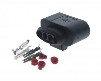 379 р. Разъем HYUNDAI VAG электрический (4-х контактный) TE PARTS TE PARTS 7821604  с доставкой в г. Керчь. Увеличить фотографию 2
