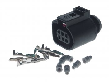 319 р. Разъем HYUNDAI VAG электрический (6-ти контактный) TE PARTS TE PARTS 7821606  с доставкой в г. Керчь. Увеличить фотографию 2