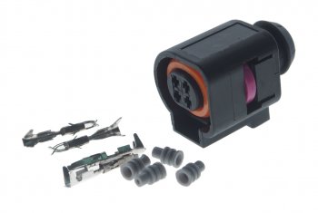 349 р. Разъем VAG электрический (4-х контактный) TE PARTS TE PARTS 7821624  с доставкой в г. Керчь. Увеличить фотографию 2