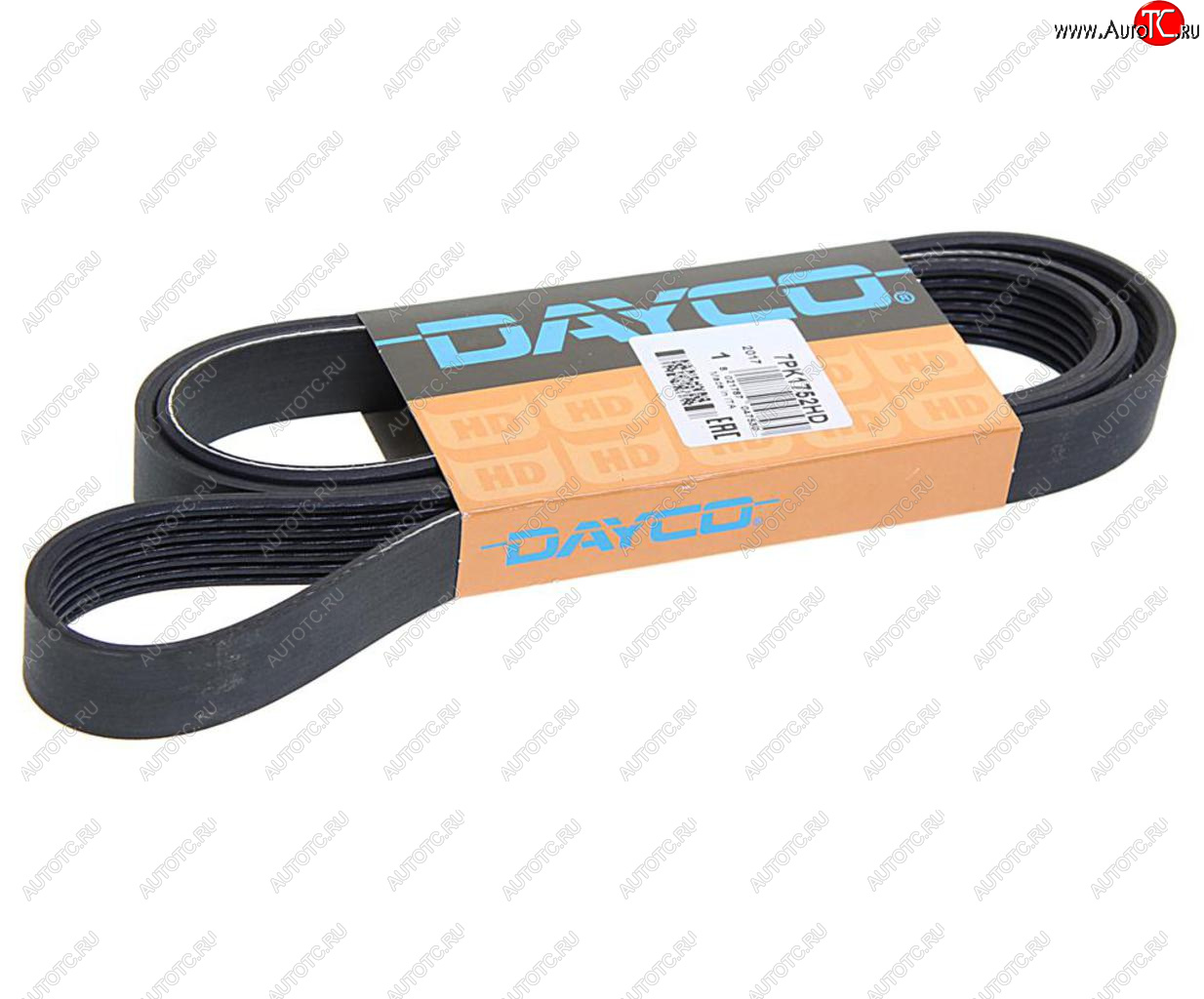 1 699 р. Ремень приводной поликлиновой 7PK1752HD DAYCO DAYCO 7pk1752hd  с доставкой в г. Керчь