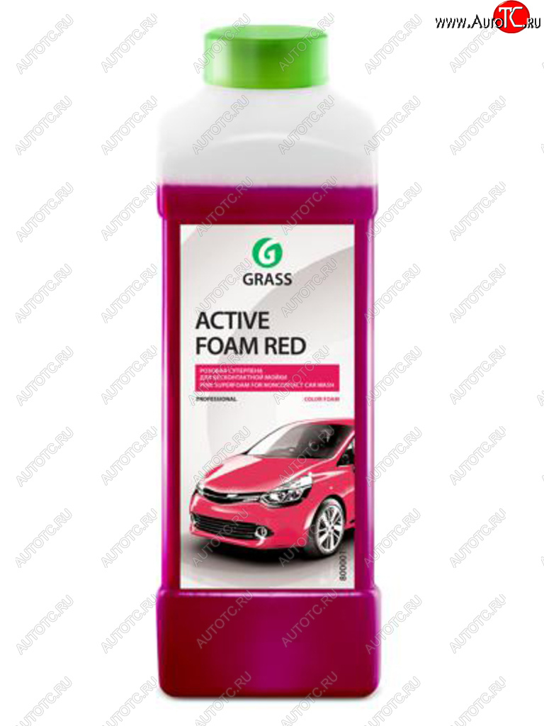 449 р. Шампунь для бесконтактной мойки 1л Active Foam Red GRASS GRASS 800001  с доставкой в г. Керчь