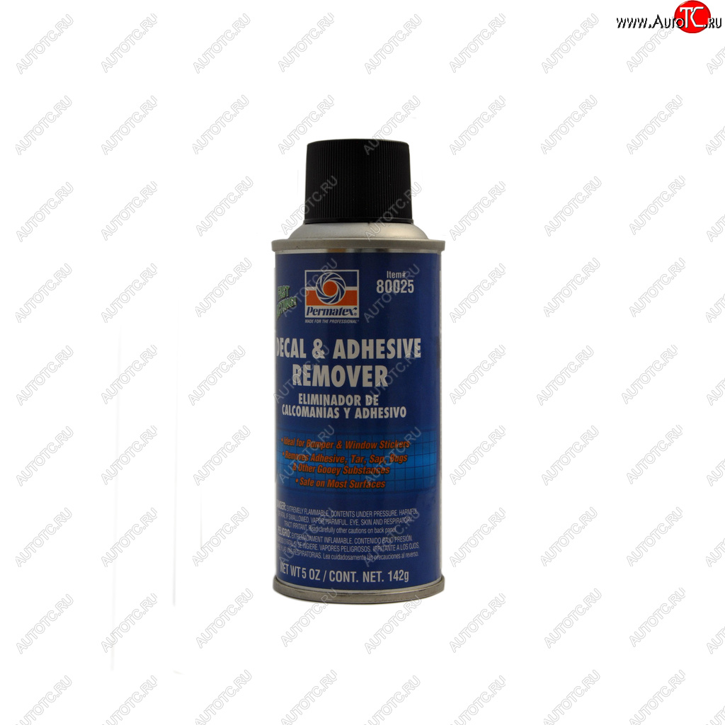 1 599 р. Очиститель клея и маркировок аэрозоль 142г Decal & Adhesive Remover PERMATEX PERMATEX 80025  с доставкой в г. Керчь