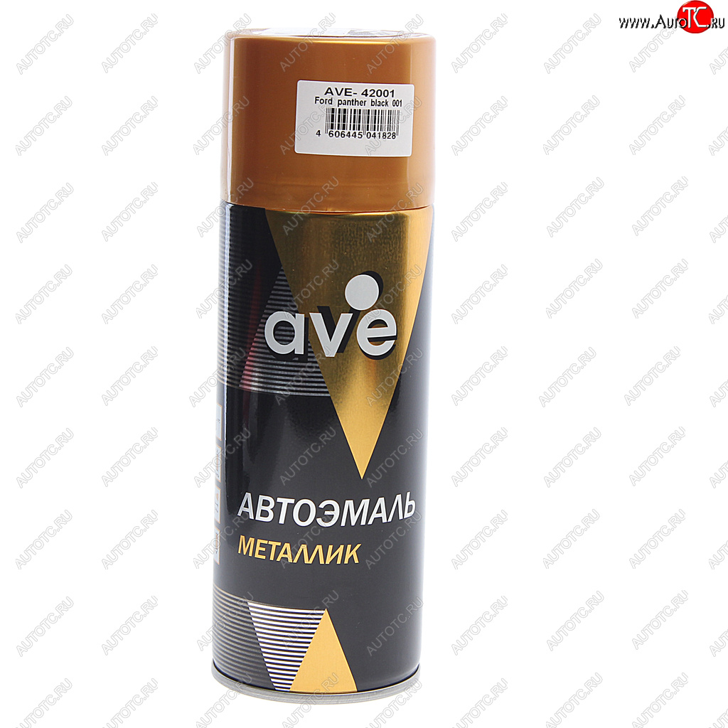 459 р. Краска Panther black металлик аэрозоль 520мл AVE AVE 80128510  с доставкой в г. Керчь