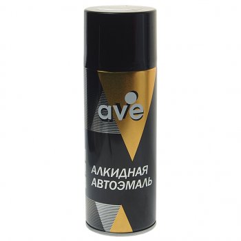 339 р. Краска 601 черная аэрозоль 520мл AVE AVE 80306010  с доставкой в г. Керчь. Увеличить фотографию 1