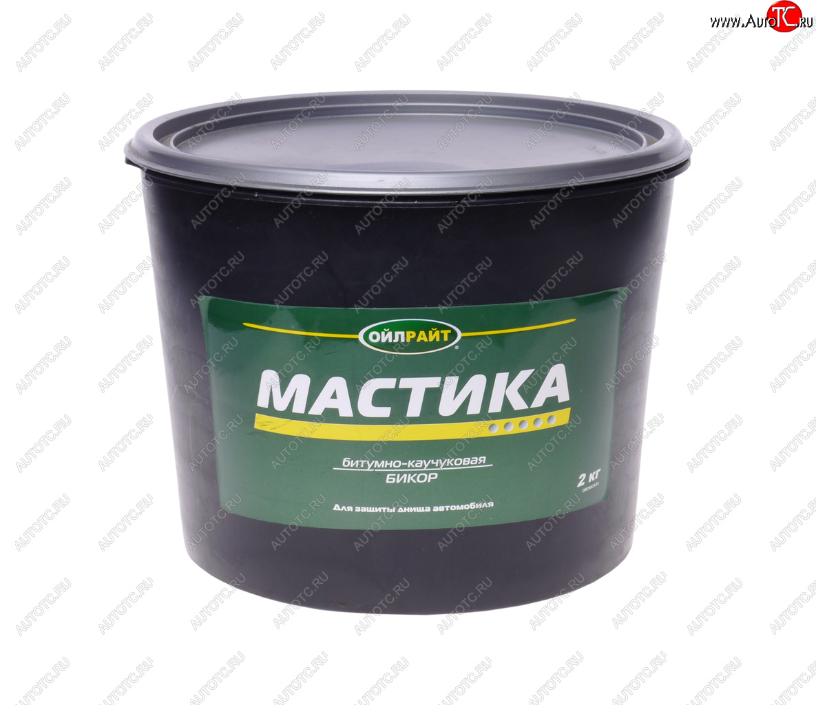 489 р. Антикор для наружных поверхностей мастика каучуко-битумная 2кг БИКОР OIL RIGHT OIL RIGHT 8031  с доставкой в г. Керчь