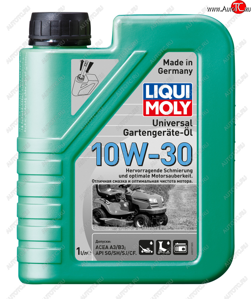 1 669 р. Масло моторное для 4-х тактных двигателей UNIVERSAL 10W30 мин.1л LIQUI MOLY LIQUI MOLY 8037  с доставкой в г. Керчь