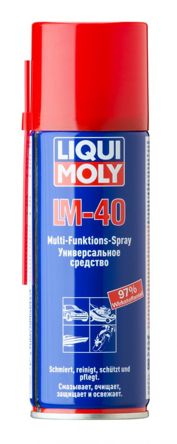 639 р. Смазка универсальная проникающая LM-40 200мл аэрозоль LIQUI MOLY LIQUI MOLY 8048  с доставкой в г. Керчь. Увеличить фотографию 1