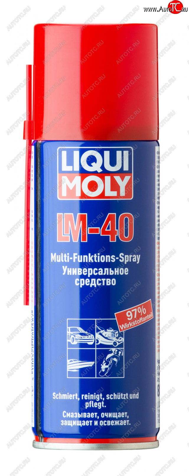 639 р. Смазка универсальная проникающая LM-40 200мл аэрозоль LIQUI MOLY LIQUI MOLY 8048  с доставкой в г. Керчь
