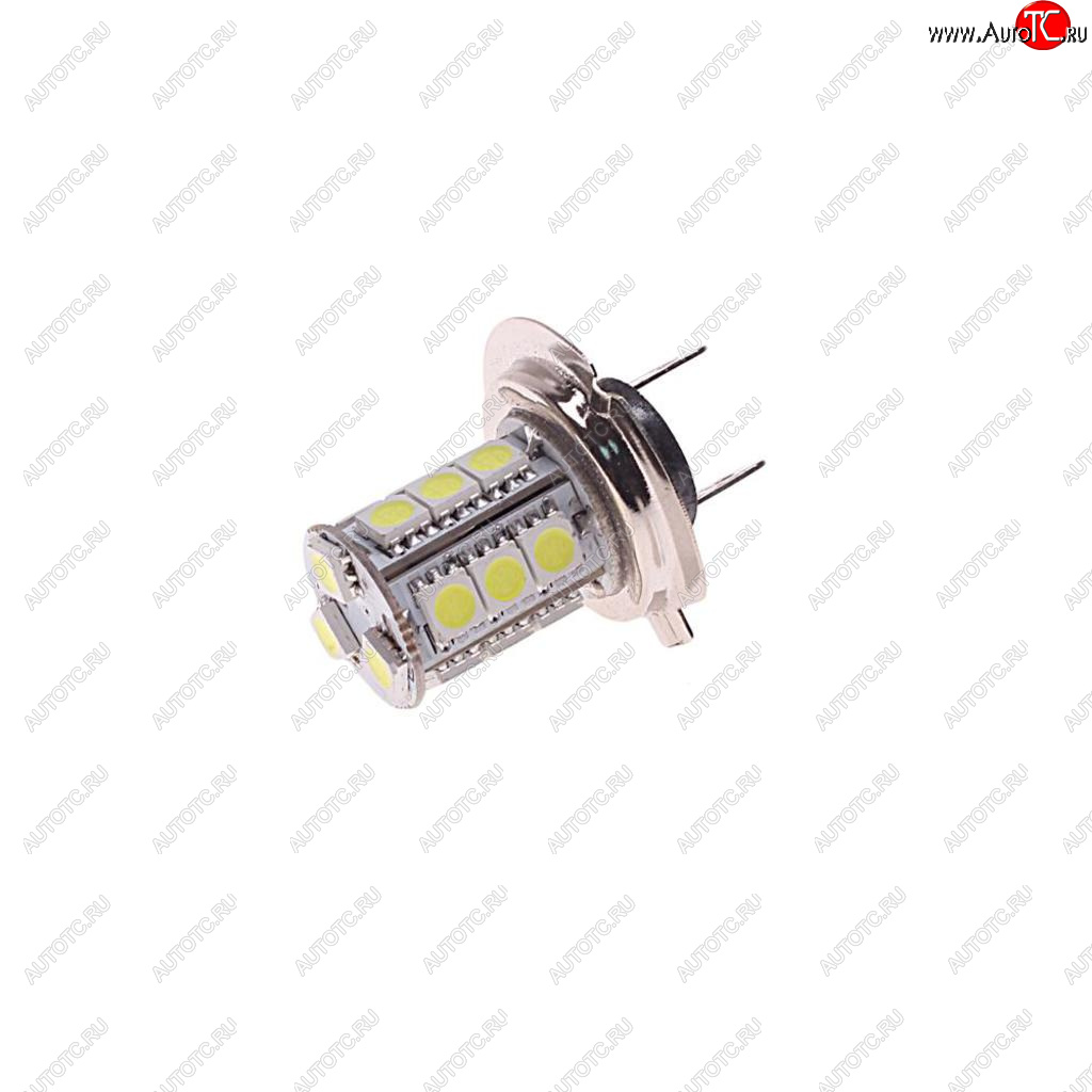 339 р. Лампа светодиодная 12V H7 PX26d 6000K 18 светодиодов MEGAPOWER MEGAPOWER-AUTOMOTIVE 80551  с доставкой в г. Керчь