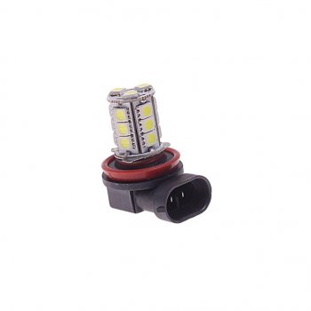 339 р. Лампа светодиодная 12V H11 PGJ19-2 6000K 18 светодиодов MEGAPOWER MEGAPOWER-AUTOMOTIVE 80571  с доставкой в г. Керчь. Увеличить фотографию 1