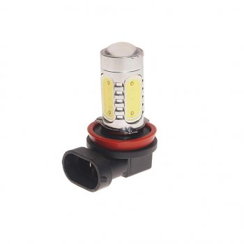 529 р. Лампа светодиодная 12V H11 PGJ19-2 6000K 5 светодиодов MEGAPOWER MEGAPOWER-AUTOMOTIVE 80574  с доставкой в г. Керчь. Увеличить фотографию 1