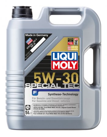 7 999 р. Масло моторное SPECIAL TEC F A5B5 5W30 синт.5л LIQUI MOLY LIQUI MOLY 8064  с доставкой в г. Керчь. Увеличить фотографию 1