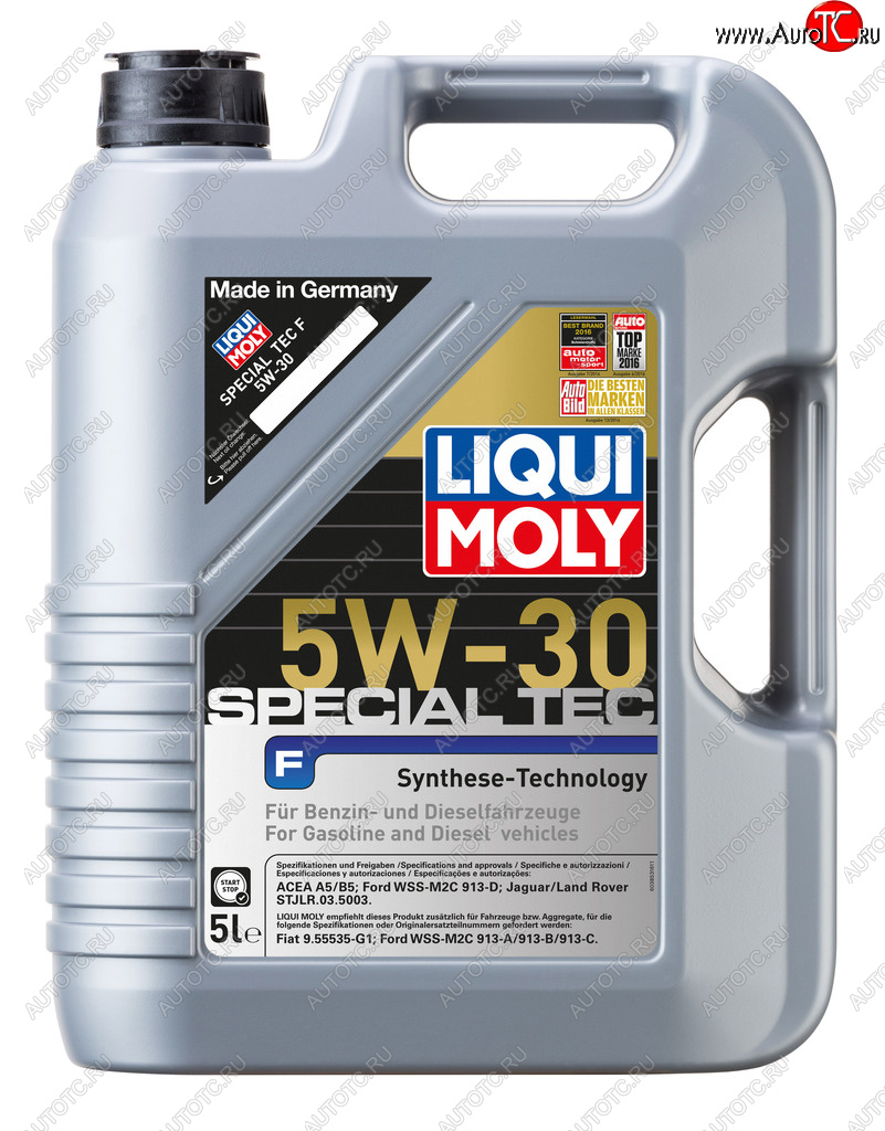 7 999 р. Масло моторное SPECIAL TEC F A5B5 5W30 синт.5л LIQUI MOLY LIQUI MOLY 8064  с доставкой в г. Керчь