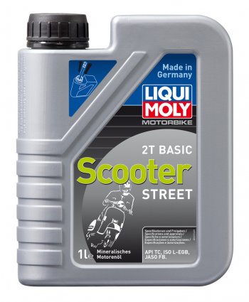 1 499 р. Масло моторное для 2-х тактных двигателей RACING SCOOTER 2T мин.1л LIQUI MOLY LIQUI MOLY 8068  с доставкой в г. Керчь. Увеличить фотографию 1