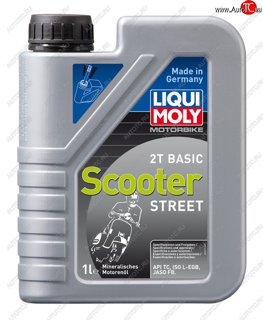 1 499 р. Масло моторное для 2-х тактных двигателей RACING SCOOTER 2T мин.1л LIQUI MOLY LIQUI MOLY 8068  с доставкой в г. Керчь