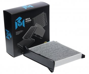 539 р. Фильтр воздушный салона MITSUBISHI Lancer угольный MEGAPOWER MEGAPOWER 810-14-062  с доставкой в г. Керчь. Увеличить фотографию 1