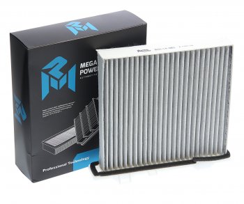 379 р. Фильтр воздушный салона MITSUBISHI Pajero угольный MEGAPOWER MEGAPOWER 810-14-063  с доставкой в г. Керчь. Увеличить фотографию 2