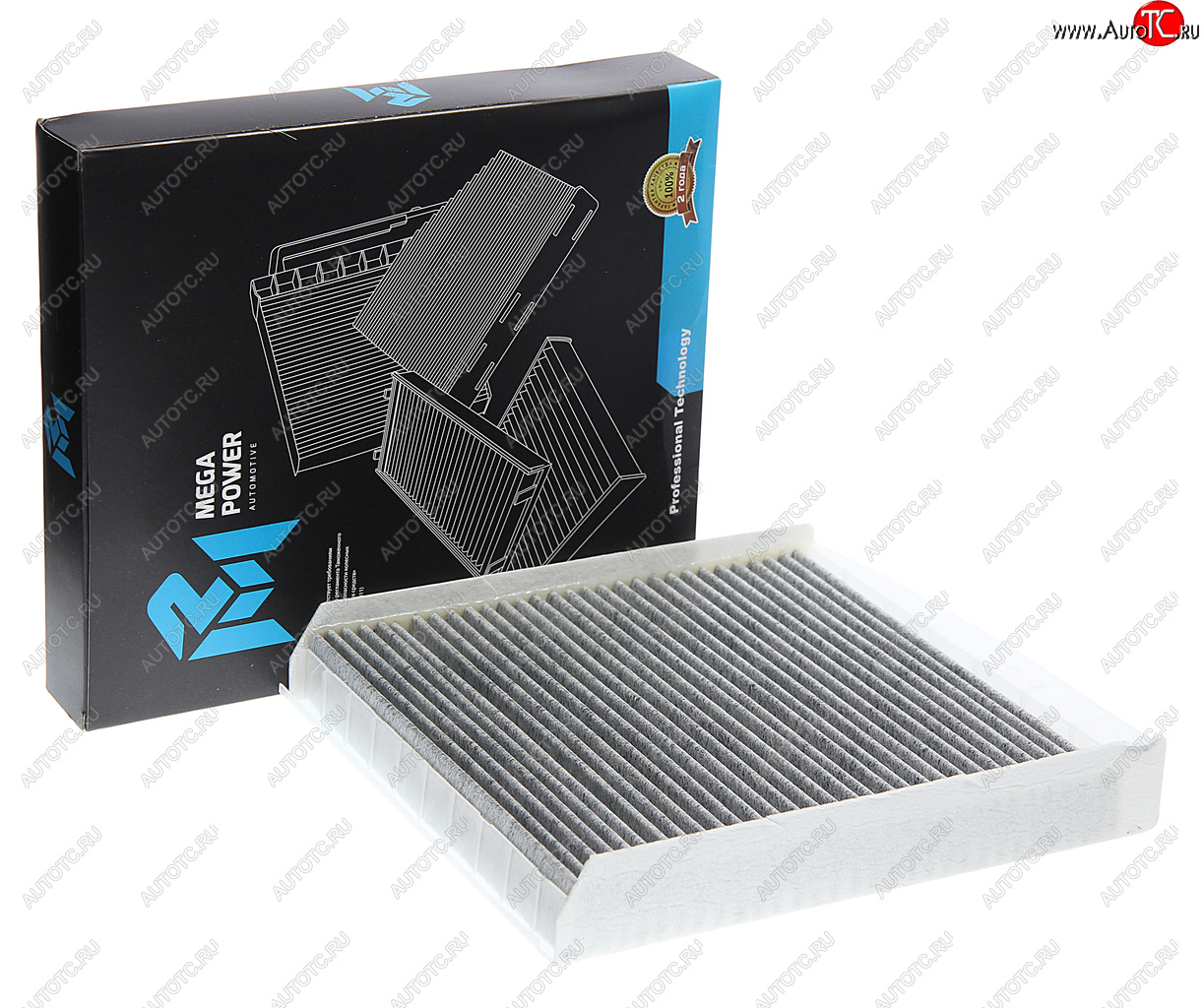 399 р. Фильтр воздушный салона VOLVO S60,S80,XC90 угольный MEGAPOWER MEGAPOWER 810-14-085  с доставкой в г. Керчь