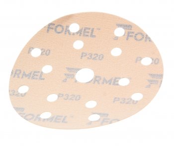 32 р. Круг абразивный на липучке Р320 d=150 15 отверстий FORMEL FORMEL 81957320320  с доставкой в г. Керчь. Увеличить фотографию 2
