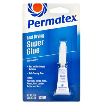 293 р. Клей-супер универсальный 2г Super Glue Super Pega PERMATEX PERMATEX 82190 PERMATEX 82190  с доставкой в г. Керчь. Увеличить фотографию 1