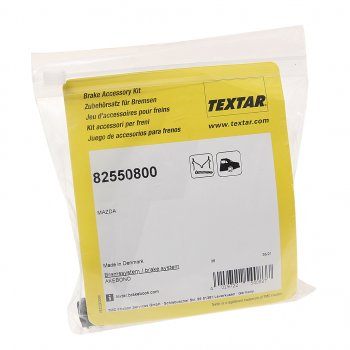 1 469 р. Ремкомплект MAZDA CX-5 (12-) колодок тормозных задних (комплект) TEXTAR TEXTAR 82550800 TEXTAR 82550800  с доставкой в г. Керчь. Увеличить фотографию 2