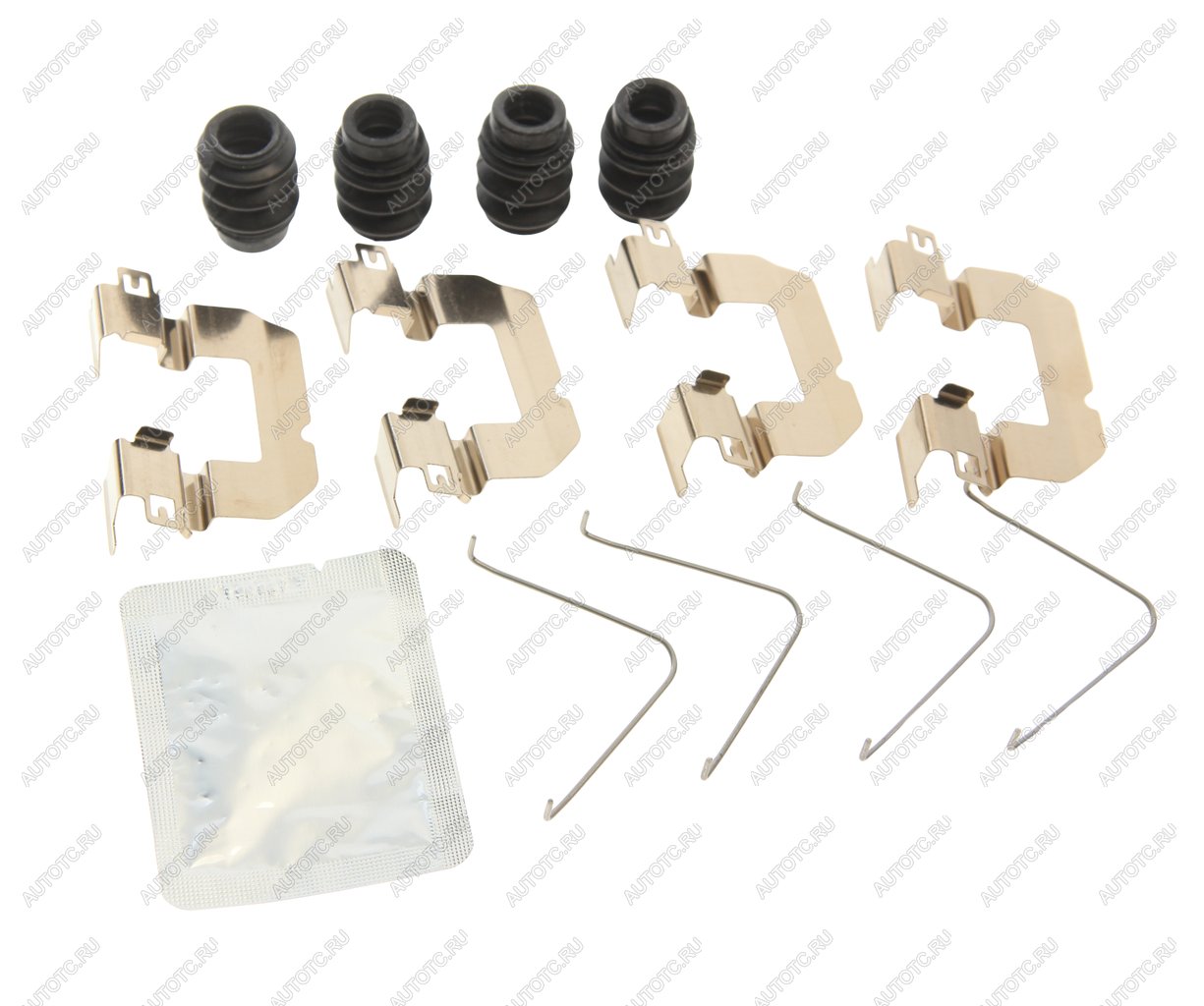 1 489 р. Комплект монтажный HYUNDAI Accent (10-) колодок тормозных передних TEXTAR TEXTAR 82553400  с доставкой в г. Керчь