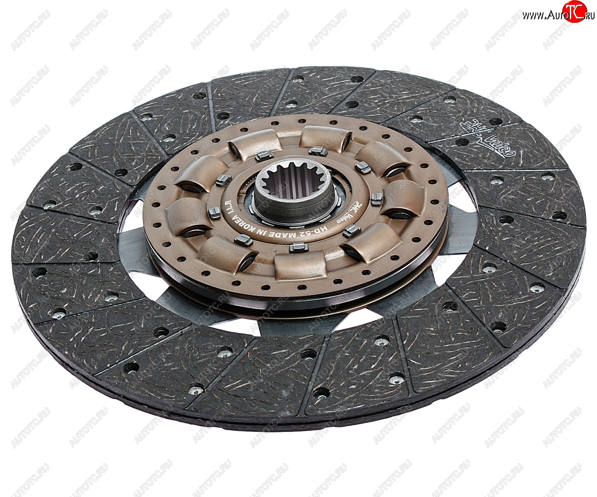 15 899 р. Диск сцепления HYUNDAI HD120,AeroTown дв.D6DA19 (350мм) ведомый VALEO VALEO 829337  с доставкой в г. Керчь